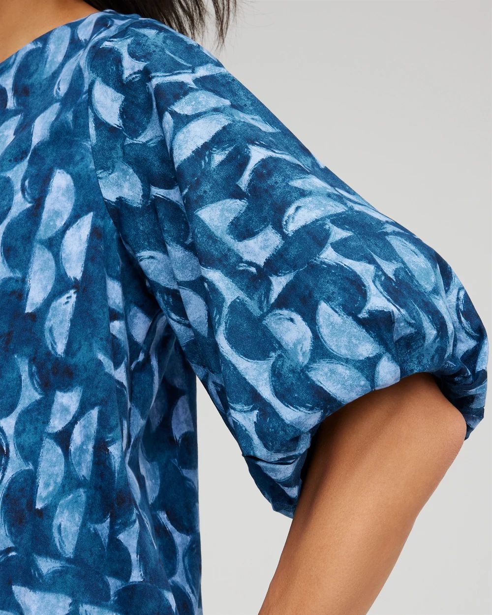 Half Moon Bubble Hem Top | Chico's
